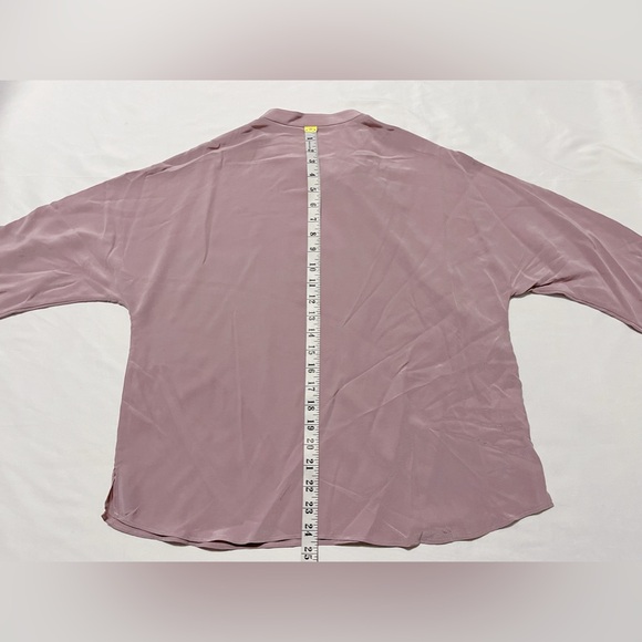 3/4 Sleeve 100% Silk Blouse - Picture 8 of 10